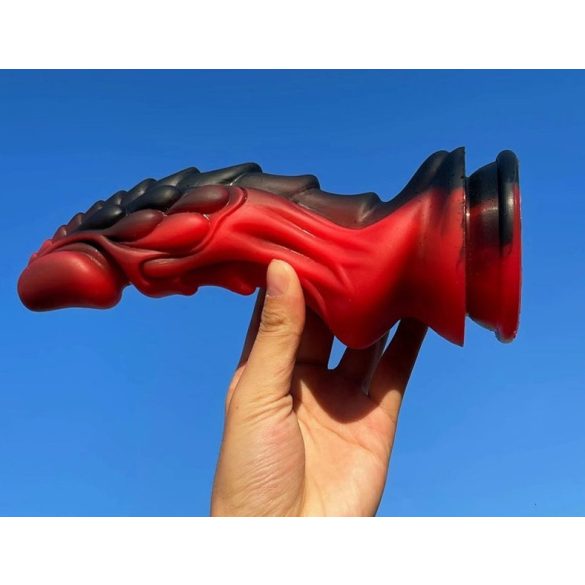 Dildo Dragon Zomay – prémium vibráló dildó, 18 x 6 cm