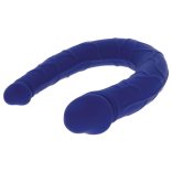 Mini U-alakú dupla dildó – érzéki kék színben