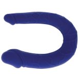 Mini U-alakú dupla dildó – érzéki kék színben