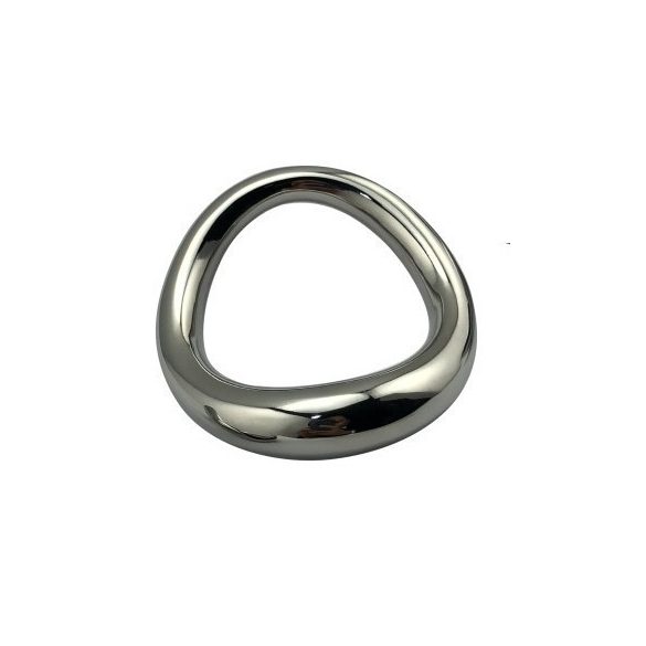 Ívelt acél péniszgyűrű – prémium tartás és izgató élmények