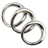 Ívelt Acél Péniszgyűrű - Prémium férfi kényeztetés