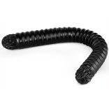 Big Tortos – prémium fekete dildo 55 cm hosszú