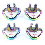 RAINBOW – prémium fém ketrec 5.5 x 3.3 cm