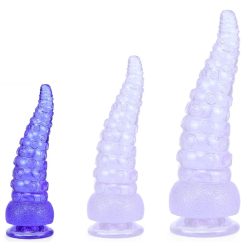 Winkle Dildo – prémium lila intim eszköz 13,5 x 4,5 cm