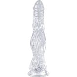 Monster Dildo Transparent – prémium átlátszó dildó 21 cm
