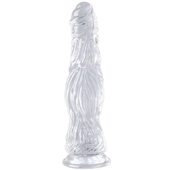 Monster Dildo Transparent – prémium átlátszó dildó 21 cm