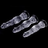Monster Dildo Transparent – prémium átlátszó dildó 21 cm
