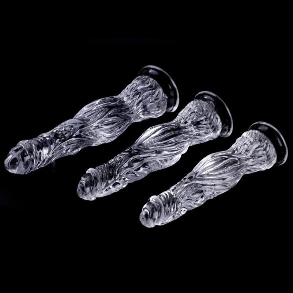 Monster Dildo Transparent – prémium átlátszó dildó 21 cm