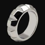 Kren Round – prémium fém péniszgyűrű 15 mm