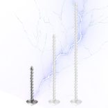 Fém elektro stift – 10 cm-es pénzmasszírozó