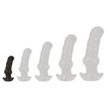 Plug Dogsit XS – prémium anális izgató, fekete 9 cm