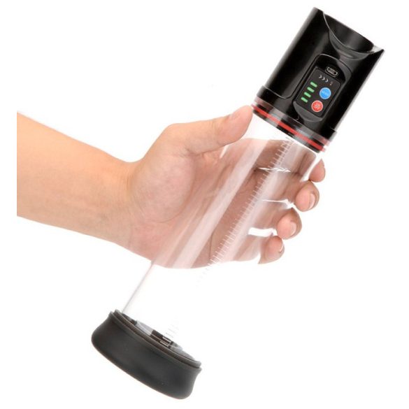 Slipp Up – automatikus péniszpumpa 19 x 5.5 cm