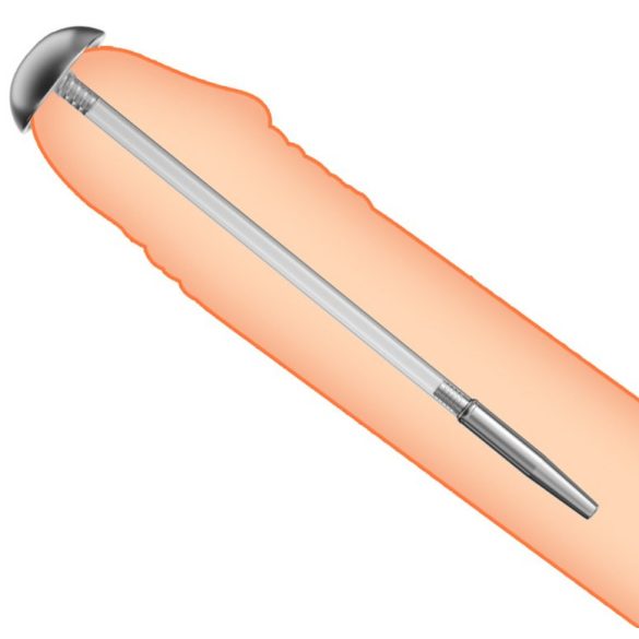 Jet Shower - vízálló anális dugó 20,5 cm, 7 mm átmérőjű