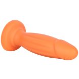 KAR HOT – 19 cm-es, érzéki vibro plug narancssárgában