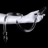 Plug Long Snass – átlátszó prémium hosszú dugó 43 cm