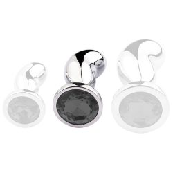 Bijou Bean – elegáns anális plug ezüst színben