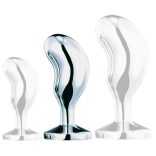 Bijou Bean – elegáns anális plug ezüst színben