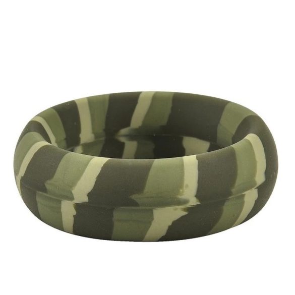 Silimix Vert Army – 3 db prémium péniszgyűrű