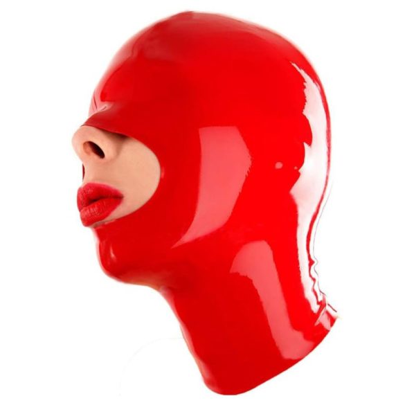 Openose Red – prémium latex arcmaszk érzéki kalandokhoz