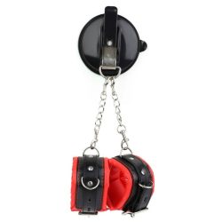 Strongcup - piros kézi bilincs tapadókoronggal