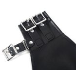 Fekete Gagown maszk – érzéki felnőtt kiegészítő