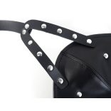 Fekete Gagown maszk – érzéki felnőtt kiegészítő