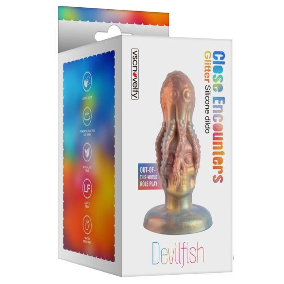 Plug Devilfish – prémium anális dugó 13 x 5,5 cm
