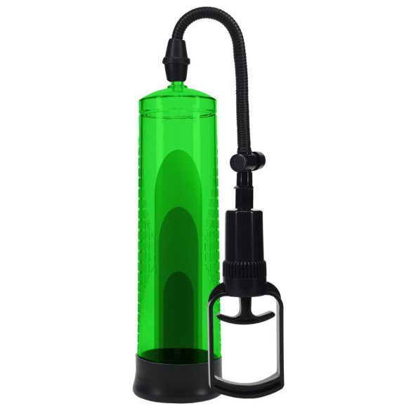 Basic Pump 2 – prémium intim pumpa, zöld 20 x 5.8 cm