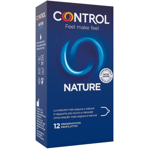 CONTROL Adapta Nature – prémium természetes óvszer (12 db)