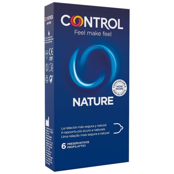 CONTROL Adapta Nature – prémium óvszerek 6 db-os kiszerelésben
