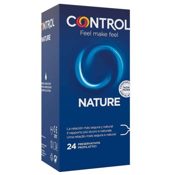 CONTROL Adapta Nature – prémium érzéki óvszer 24 db