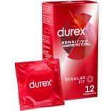 Durex - érzéki kapcsolat, prémium óvszer 12 db-os belsőcsomagban
