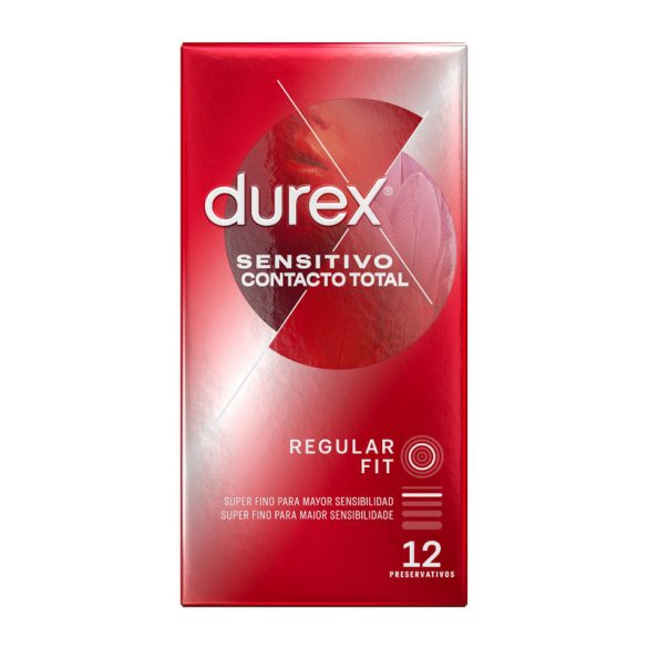 Durex - érzéki kapcsolat, prémium óvszer 12 db-os belsőcsomagban