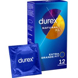 Durex Natural XL – prémium óvszer (12 db)