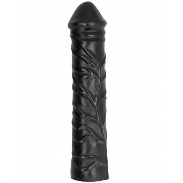 ALL BLACK – nagy, puha fisting dildó 32 cm