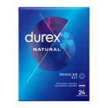 Durex Natural Plus – prémium vékony óvszerek 24 db-os kiszerelésben