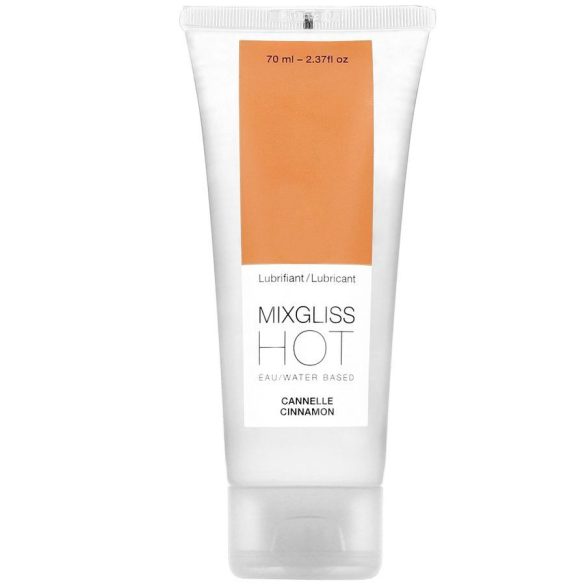 MIXGLISS - meleg hatású síkosító, fahéj ízben 70ml