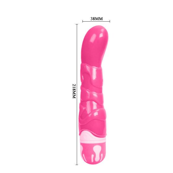 BAILE – élethű pénisz vibrátor, 21,8 cm rózsaszín