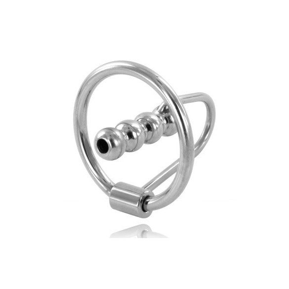 METAL HARD - 30 mm-es húgycsődugós péniszgyűrű