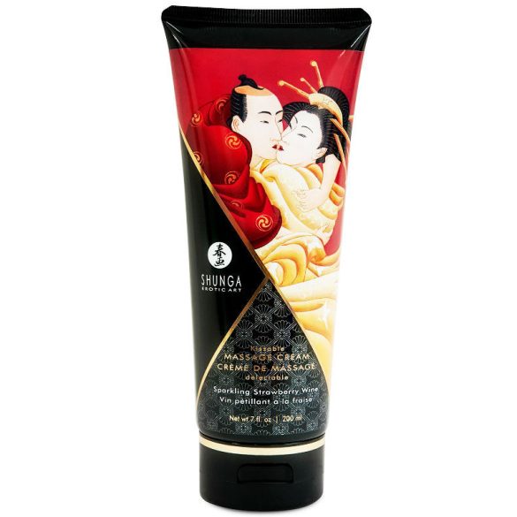 SHUNGA - eper és cava masszázskrém 200 ml