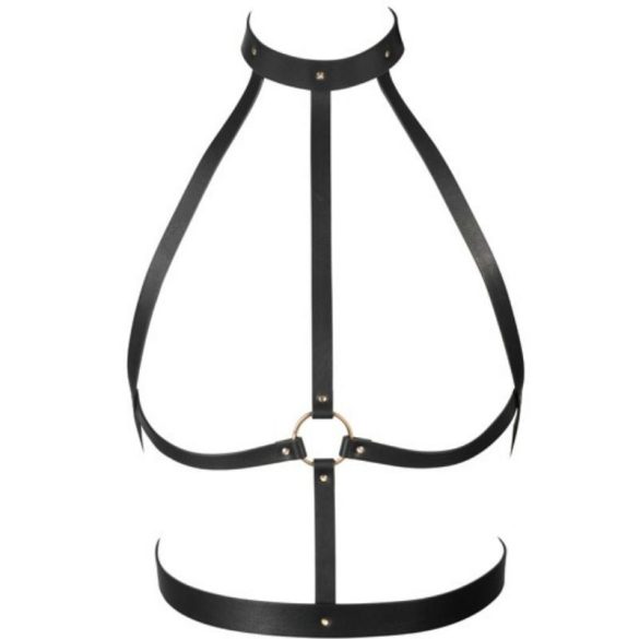 Bijoux Indiscrets Maze - stílusos fekete h-harness