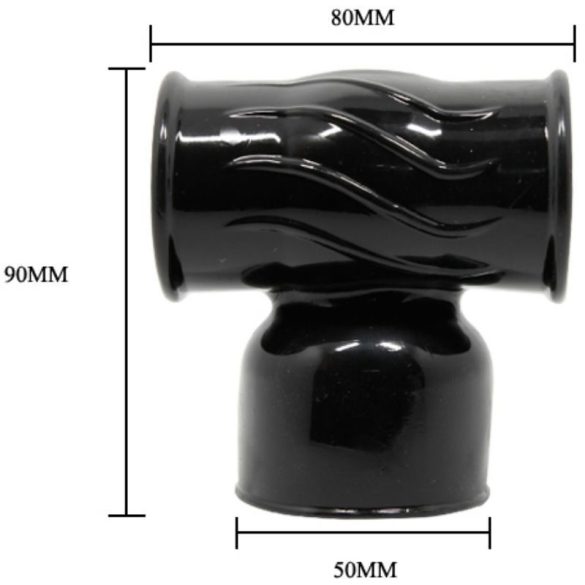 BAILE - cserélhető fejű férfi masszírozó kiegészítő