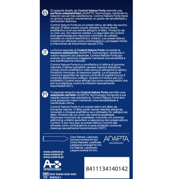 CONTROL FORTE – prémium egészségügyi intim betét 12 db