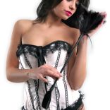 SECRETPLAY - fekete ostor és toll érzéki játékhoz