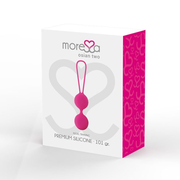 MORESSA Osian Two – prémium szilikon vibrátor, rózsaszín