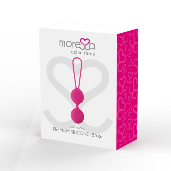 MOressa Osian Three – prémium szilikon vibrátor rózsaszín