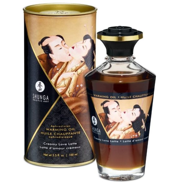 SHUNGA – kávé ízű, melegítő masszázsolaj 100 ml