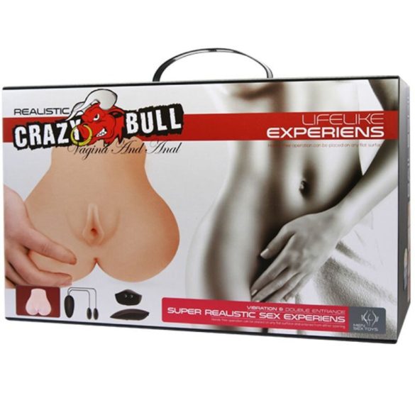 CRAZY BULL – élethű vibráló maszturbátor 7 pozícióval