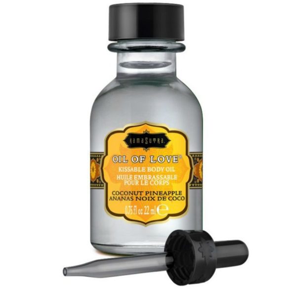 KAMASUTRA ehető olaj – kókuszos-ananászos élvezet 22 ml