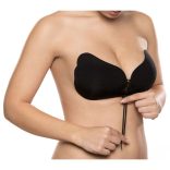 BYE-BRA – csipkés push-up melltartó Fekete C-kupás